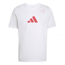 Camiseta Adidas Padel Graphic Blanco