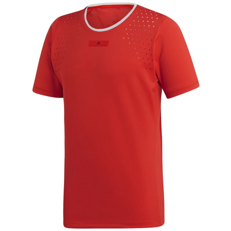 Adidas Stella McCartney Red T-Shirt | Padelpoint
