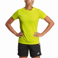 Adidas T-Shirt Table 23 Amarillo Fluor Mujer