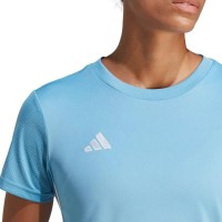 Adidas T-Shirt Tavolo 23 Azzurro Donna