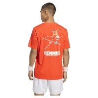 Camiseta Adidas Tennis Hot Egg Naranja