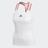 T-shirt bianca pronta per il calore Adidas Y-Back