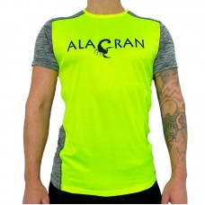 Camiseta Alacran Elite Amarillo Fluor Gris Camiseta Alacran Elite Amarillo Fluor Gris