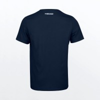 Cotton Head Padel Dark Blue Junior T-Shirt
