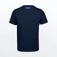 Cotton Head Padel Dark Blue Junior T-Shirt