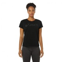 T-shirt Asics Big Logo Tee Nero Donna