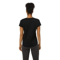 T-shirt Asics Big Logo Tee Mulheres Negras