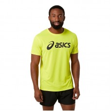 Asics Core Fluorescent Yellow Performance Black T-shirt Asics Core Fluorescent Yellow Performance Black T-shirt