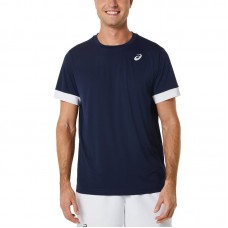 Camiseta Asics Court SS Marino Branco