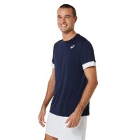 Camiseta Asics Court SS Marino Branco