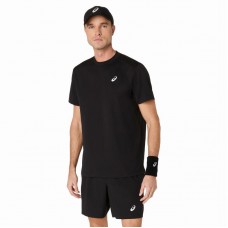 Asics Court SS Top Black T-Shirt Asics Court SS Top Black T-Shirt