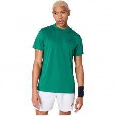 Asics Court SS Top Green T-Shirt Asics Court SS Top Green T-Shirt