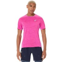 Camiseta Asics Match SS Top Rosa Sakura
