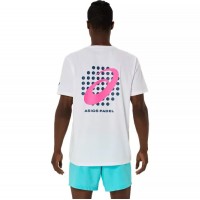 Asics Padel Court Graphic SS Top Maglietta Bianca