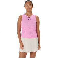 Camiseta Asics Padel Court Rosa Chicle Mujer
