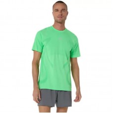 Camiseta Asics Road Seamless SS Top Verde