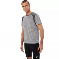 Camiseta Asics Road SS Top Cinza