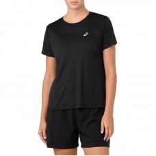 Camiseta Asics Silver Negro Mujer Camiseta Asics Silver Negro Mujer
