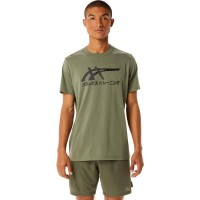 Asics Tiger Lichen Green T-Shirt