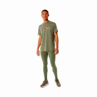 Asics Wild Camo Liquen Verde T-Shirt