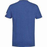 Camiseta Babolat Exercício Azul Junior