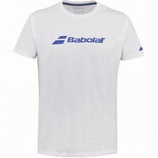 Camiseta Babolat Exercício Blanco Junior
