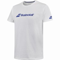 Camiseta Babolat Exercício Blanco Junior