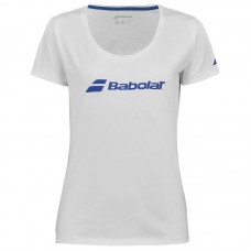 Camiseta Babolat Exercise Blanco Mujer
