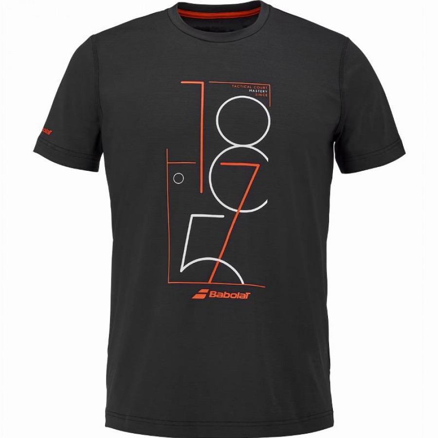 Exercice Camiseta Babolat Graphic Negro