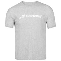 T-Shirt de Exercicio Babolat Cinza Marmorizado