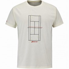 Message de l?exercice Camiseta Babolat Crema