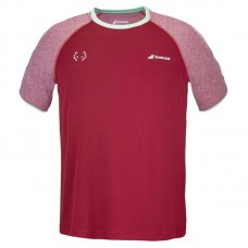 Maglietta Babolat Juan Lebron Dalia Rossa Maglietta Babolat Juan Lebron Dalia Rossa
