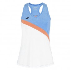 Babolat Play White Blue Orange Women''s T-Shirt