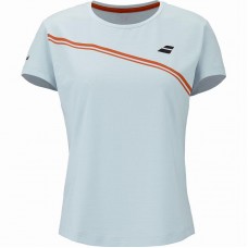 Camiseta Babolat Play Capsleeve Azul Claro Mujer