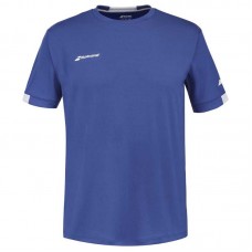 Camiseta Babolat Play Crew Azul Blanco