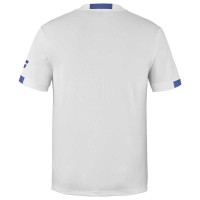 Camiseta Babolat Play Crew Blanco Azul