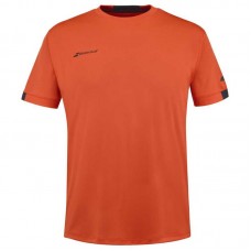 Babolat Play Crew T-Shirt Rouge Noir