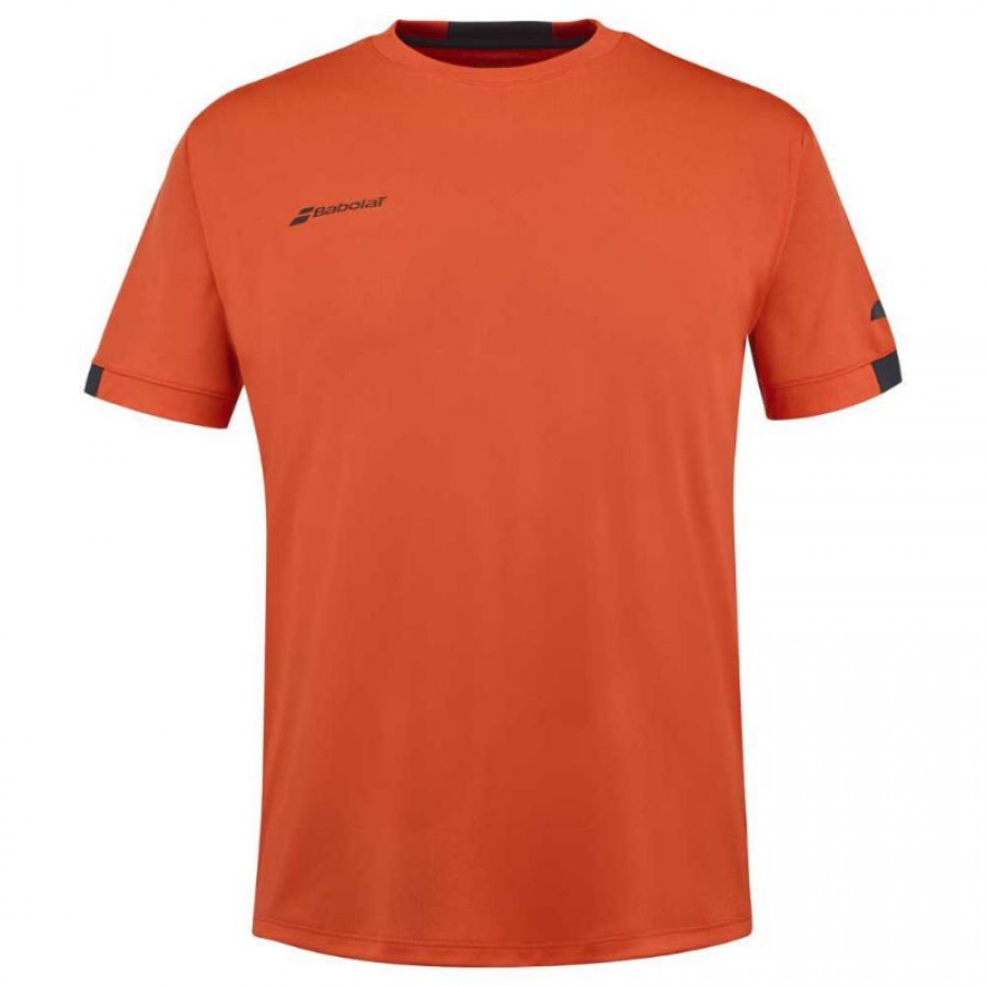 Babolat Play Crew T-Shirt Rouge Noir