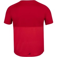 Babolat Play Crew T-Shirt Tomate Rouge