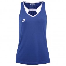 Camiseta Babolat Top Azul Oscuro Mujer