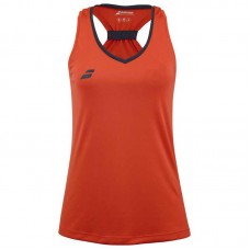 Camiseta Babolat Top Rojo Mujer Camiseta Babolat Top Rojo Mujer