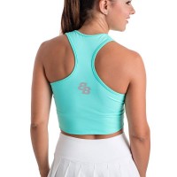 BB Basic T-shirt vert eau courte