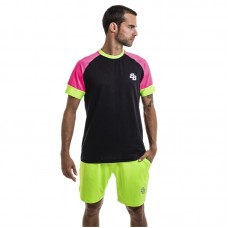 Camiseta BB Game Negro Rosa Melon