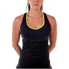 T-shirt BB Lyra Nero Giallo Rosa Fluor T-shirt BB Lyra Nero Giallo Rosa Fluor
