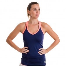 T-Shirt BB Smash Corail Bleu Marine T-Shirt BB Smash Corail Bleu Marine