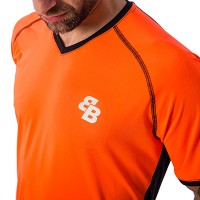 BB Warm Orange Black T-Shirt
