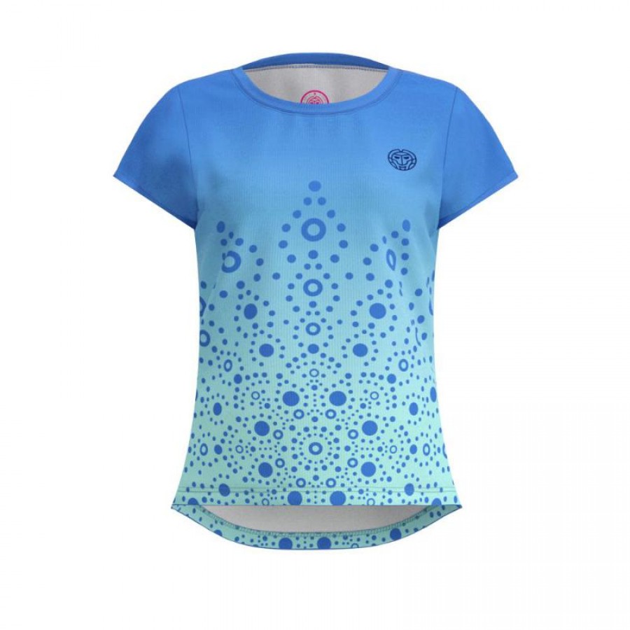 Bidi Badu Colortwist Aqua Blue Women''s T-Shirt