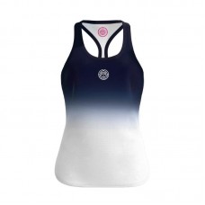 Bidi Badu Crew Gradiant T-Shirt Dark Blue White Women Bidi Badu Crew Gradiant T-Shirt Dark Blue White Women