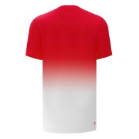 Bidi Badu Crew Gradiant Rouge Blanc T-shirt Junior