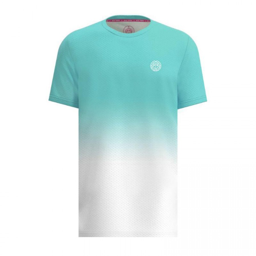 Bidi Badu Crew Gradiant Aqua Blanc T-shirt